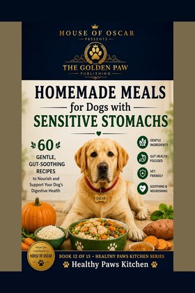 Homemade Meals for Dogs with Sensitive Stomachs cover